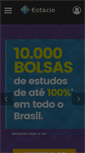 Mobile Screenshot of portal.estacio.br