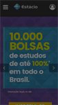Mobile Screenshot of portaladm.estacio.br